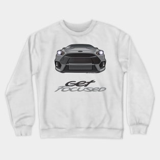 Get Focused (front grey) Crewneck Sweatshirt